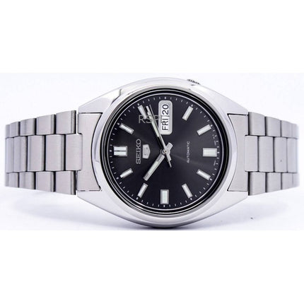 Montre homme Seiko 5 automatique à cadran noir SNXS79K1 remise à neuf