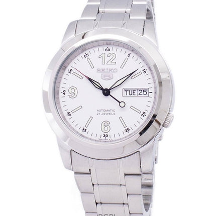 Montre homme Seiko 5 Sports automatique à cadran blanc SNKE57K1 reconditionnée