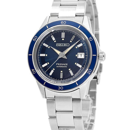 Montre Seiko Presage Style 60's automatique en acier inoxydable SRPG05J1 pour homme, remise à neuf