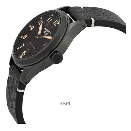 Montre homme Seiko 5 Sports Field Collection SRPG41K1 automatique, bracelet en cuir, cadran marron, 100 m, remise à neuf