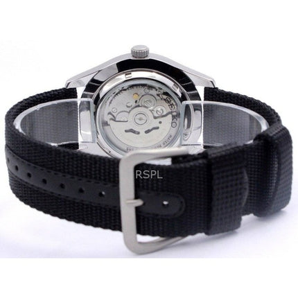 Montre homme Seiko 5 Sports automatique à cadran noir SNZG15K1 remise à neuf