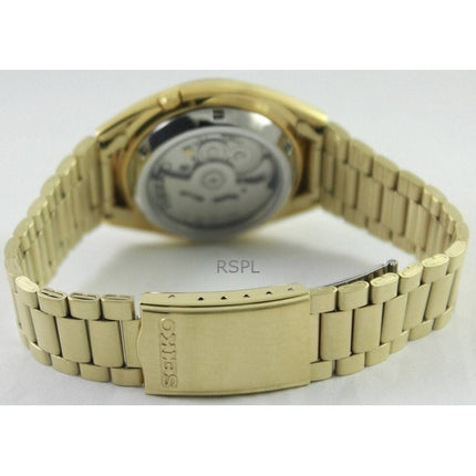 Montre homme Seiko 5 automatique SNXL72K1 à cadran doré reconditionnée