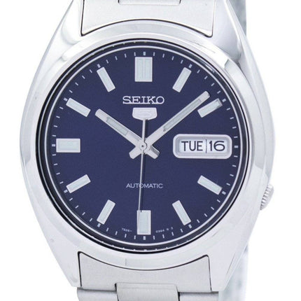 Montre homme Seiko 5 automatique à cadran bleu SNXS77K1 reconditionnée