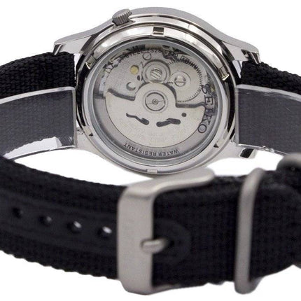 Montre homme Seiko 5 Military SNK809K2 automatique à cadran noir, remise à neuf