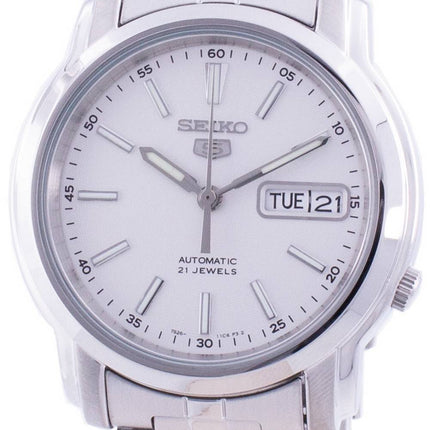 Montre homme Seiko 5 SNKL75K1 automatique à cadran blanc reconditionnée