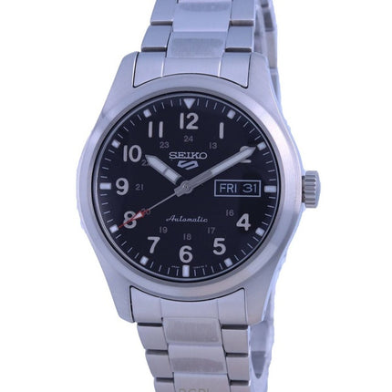Montre homme Seiko 5 Sports Field, cadran noir, automatique, SRPG27K1, 100 m, remise à neuf