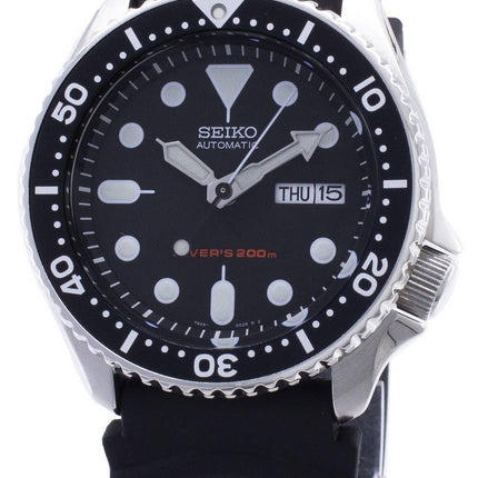 Montre de plongée automatique Seiko SKX007K1 pour homme, cadran noir, remise à neuf