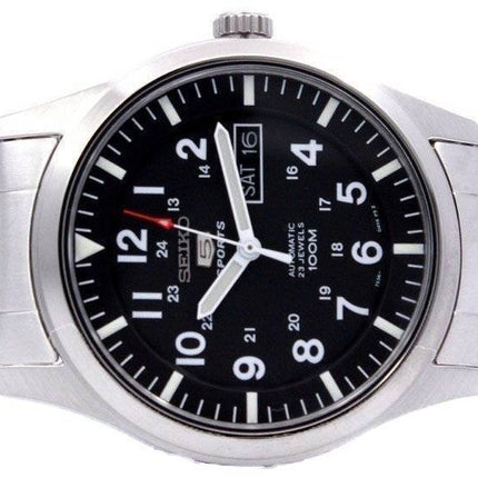 Montre homme Seiko 5 Sports, cadran noir, automatique, SNZG13K1, remise à neuf