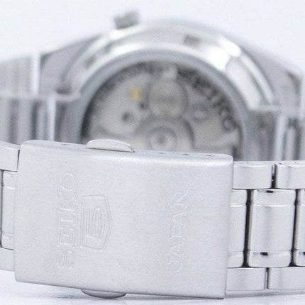 Montre unisexe Seiko 5 automatique à cadran noir, fabriquée au Japon, SNK063J5, remise à neuf