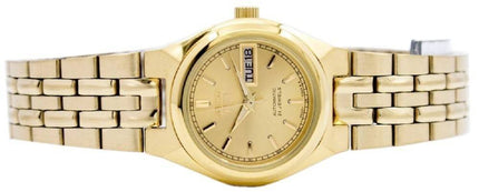 Montre Seiko 5 automatique à cadran doré 21 rubis SYMA04K1 pour femme, remise à neuf
