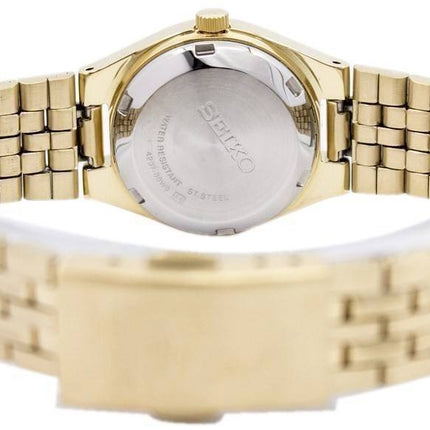 Montre Seiko 5 automatique à cadran doré 21 rubis SYMA04K1 pour femme, remise à neuf