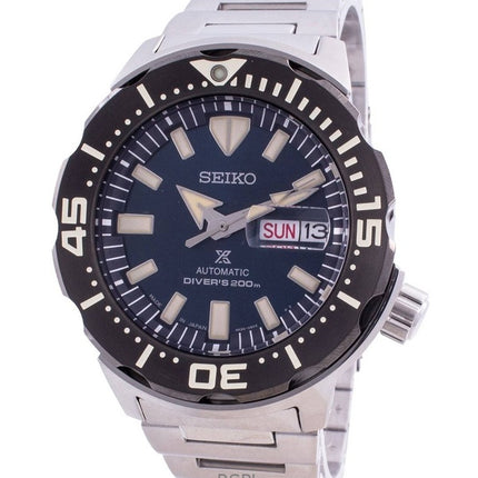 Montre de plongée automatique Seiko Prospex Monster SRPD25J1 200 m pour homme, remise à neuf