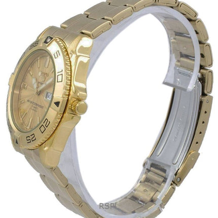 Montre homme Seiko 5 Sports automatique à cadran doré SNZB26J1 remise à neuf
