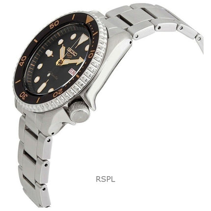Montre homme Seiko 5 Sports SRPD57K1 automatique à cadran noir, 100 m, remise à neuf