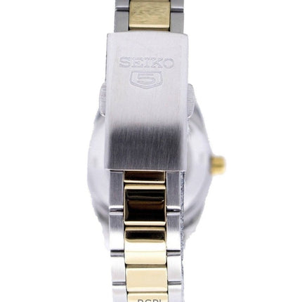 Montre femme Seiko 5 SYMG42K1 automatique à cadran blanc reconditionnée