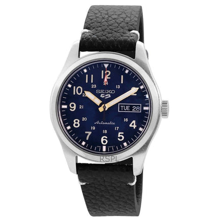 Montre homme Seiko 5 SRPG39K1100M automatique à cadran bleu reconditionnée