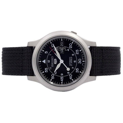 Montre homme Seiko 5 Military automatique à cadran noir SNK809K2 reconditionnée