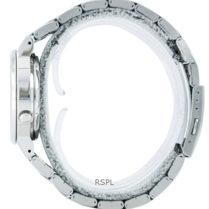 Montre homme Seiko 5 SNKA07K1 automatique à cadran noir et 21 rubis, remise à neuf