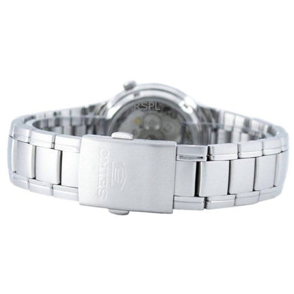 Montre homme Seiko 5 SNKA07K1 automatique à cadran noir et 21 rubis, remise à neuf