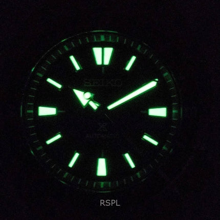 Montre de plongée automatique Seiko Prospex Tortoise en acier inoxydable SRPH17K1 200 m pour homme, remise à neuf