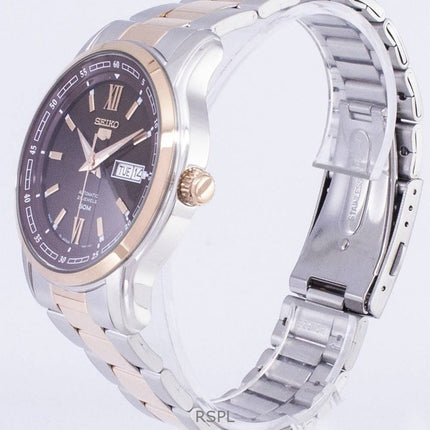 Montre homme Seiko 5 Classic automatique à cadran marron SNKP18J1 remise à neuf
