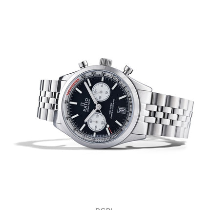Montre Ratio Street Racer Chronographe RTC012 200M Cadran Panda Inversé