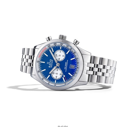 Montre Ratio Street Racer Chronographe RTC014 200M Cadran Panda Inversé