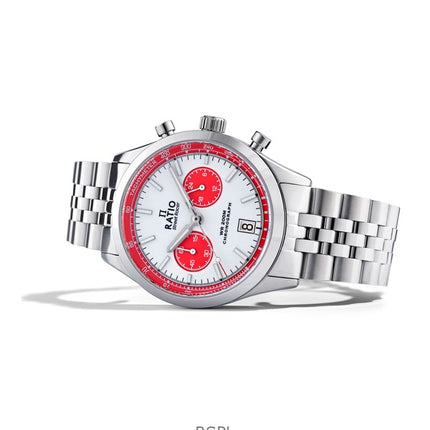 Montre Ratio Street Racer Chronographe RTC025 Cadran Panda 200M