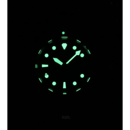 Montre pour homme Ratio FreeDiver Sapphire en acier inoxydable avec cadran noir et quartz RTF031 200M