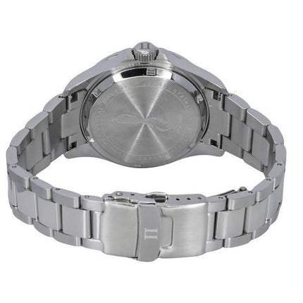 Montre pour homme Ratio FreeDiver Sapphire en acier inoxydable avec cadran noir et quartz RTF031 200M