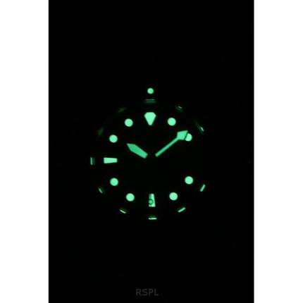 Montre homme Ratio FreeDiver Sapphire en acier inoxydable avec cadran jaune et quartz RTF034 200M