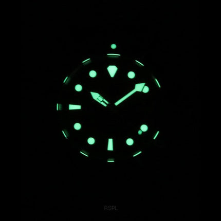 Montre homme Ratio FreeDiver Sapphire en acier inoxydable, cadran orange, automatique RTF045 200M, remise à neuf