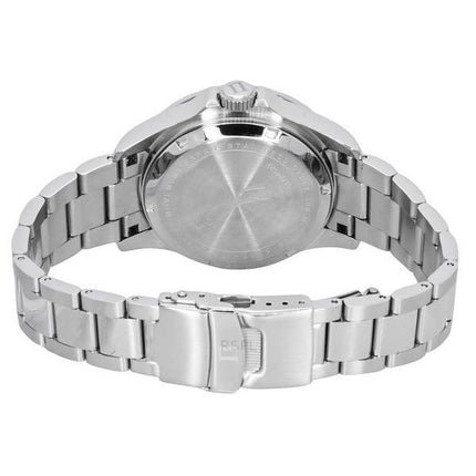 Montre pour homme Ratio FreeDiver GMT Series en acier inoxydable saphir avec cadran blanc automatique RTF057 200M