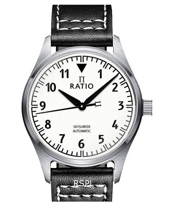Ratio Skysurfer Pilot Cadran Lumineux Complet Nylon Automatique RTS307 200M Montre Homme