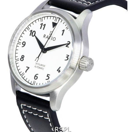 Ratio Skysurfer Pilot Cadran Lumineux Complet Nylon Automatique RTS307 200M Montre Homme