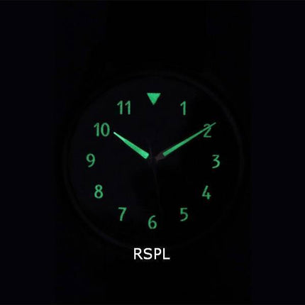 Ratio Skysurfer Pilot Noir Texturé Cadran Cuir Automatique RTS310 200M Montre Homme