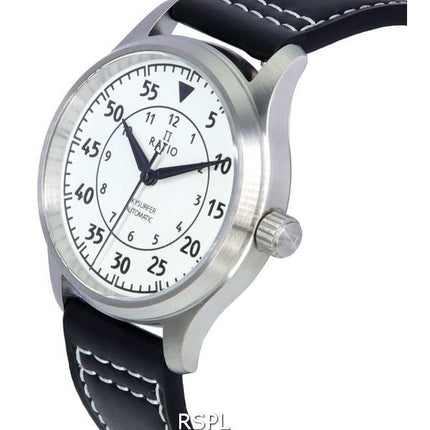 Ratio Skysurfer Pilot Cadran Lumineux Complet Nylon Automatique RTS324 200M Montre Homme