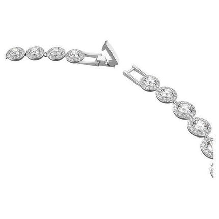 Collier tennis Swarovski Una Angelic en cristaux transparents et plaqué rhodium 5117703 pour femme