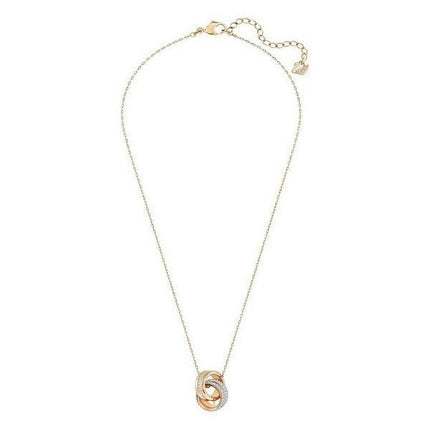 Pendentif Swarovski Hyperbola en cristaux transparents et plaqué or rose 5240525 pour femme