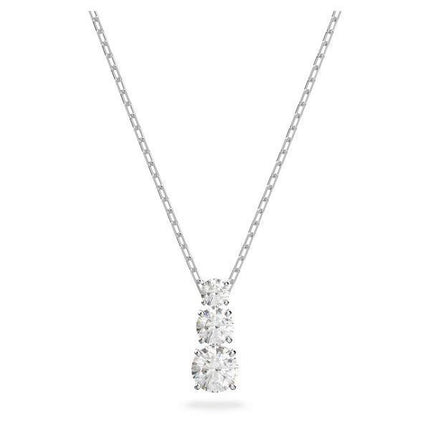 Pendentif Swarovski Stilla Attract en plaqué rhodium et zircone 5414970 pour femme