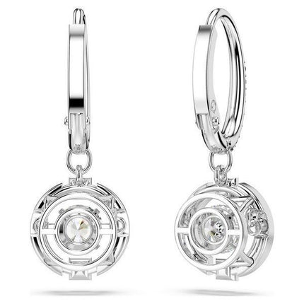 Boucles d&#39,oreilles pendantes Swarovski Una en plaqué rhodium et zircone 5504652 pour femme