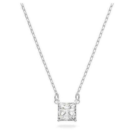 Collier Swarovski Stilla Attract en plaqué rhodium et zircone 5510696 pour femme