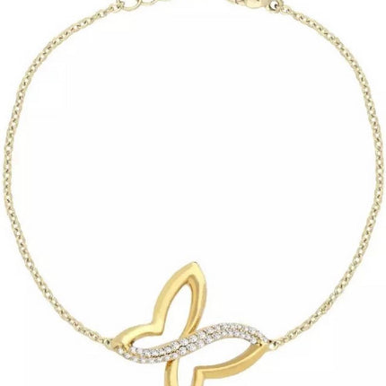 Bracelet femme Morellato Battito plaqué or rhodié SAHO13