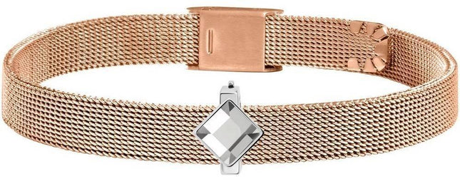 Bracelet femme Morellato Sensazioni en acier inoxydable doré rose SAJT70