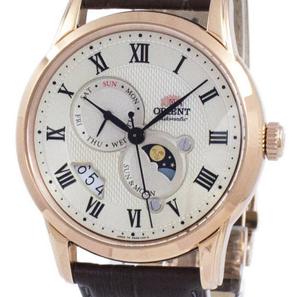 Orient automatique soleil et Lune SAK00001Y0 montre homme