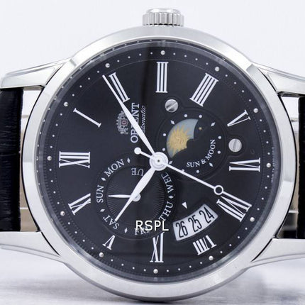 Orienter le soleil & lune automatique Japon fait SAK00004B montre homme