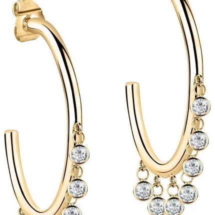 Boucle d',oreille femme Morellato Cerchi en acier inoxydable doré SAKM55