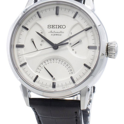 Montre Homme Seiko Presage Automatic Reserve Reserve 31 Bijoux SARD009