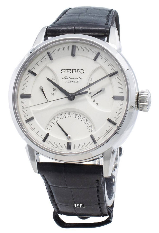Montre Homme Seiko Presage Automatic Reserve Reserve 31 Bijoux SARD009