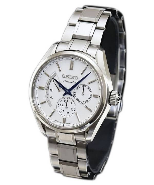 Presage de Seiko chronographe automatique Power Reserve Japon fait SARW021 montre homme
